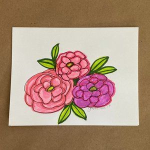 Original Artwork by Gamali Blank Note Card